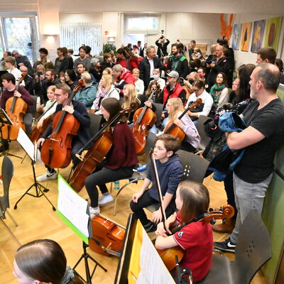 Streicherworkshop 2023 an der Kreismusikschule Oberhavel